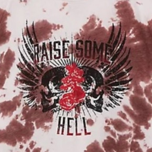 🎄NWT Torrid Raise Hell 3/4 Tee Size 2X - Picture 2 of 5